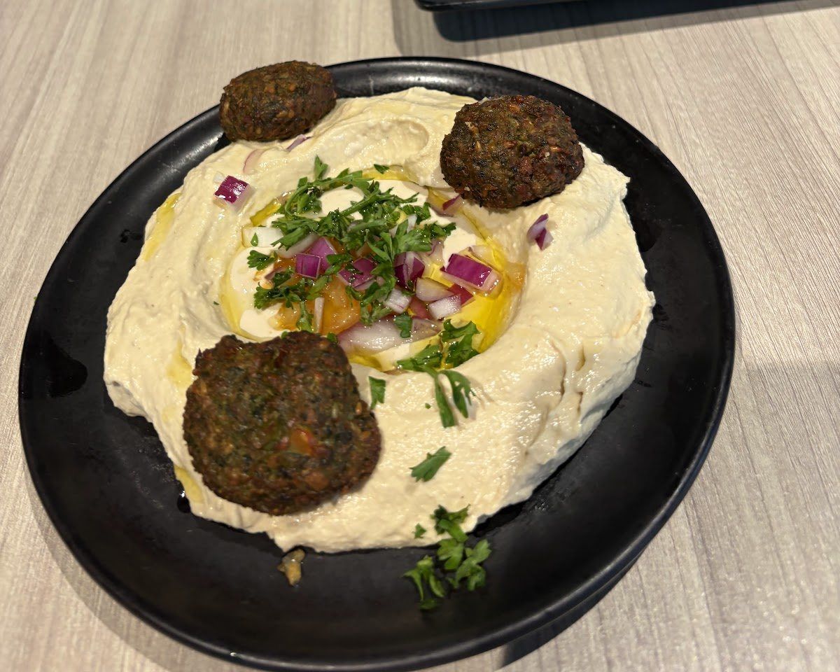 Hummus y pita